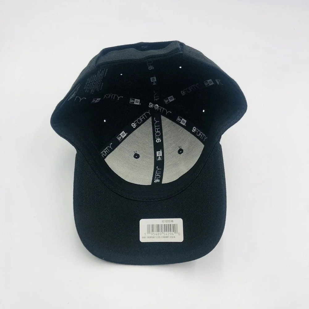 New Era 9FORTY Tampa Bay Rays 2020 Win & Advance Postseason Hat Black Adjustable